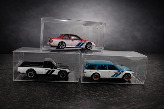 Hot wheels open car square case