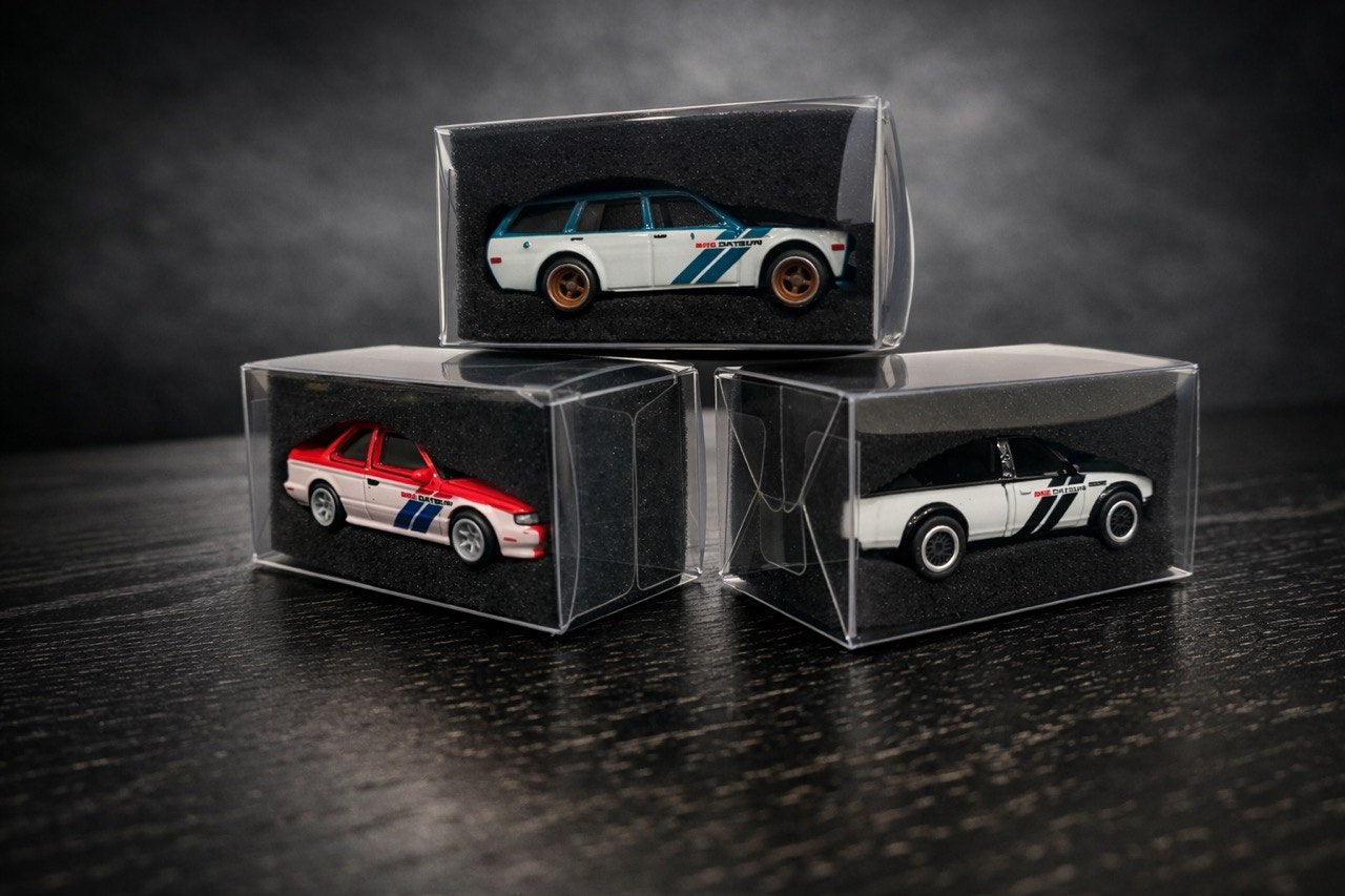 Hot wheels open car square case with foam