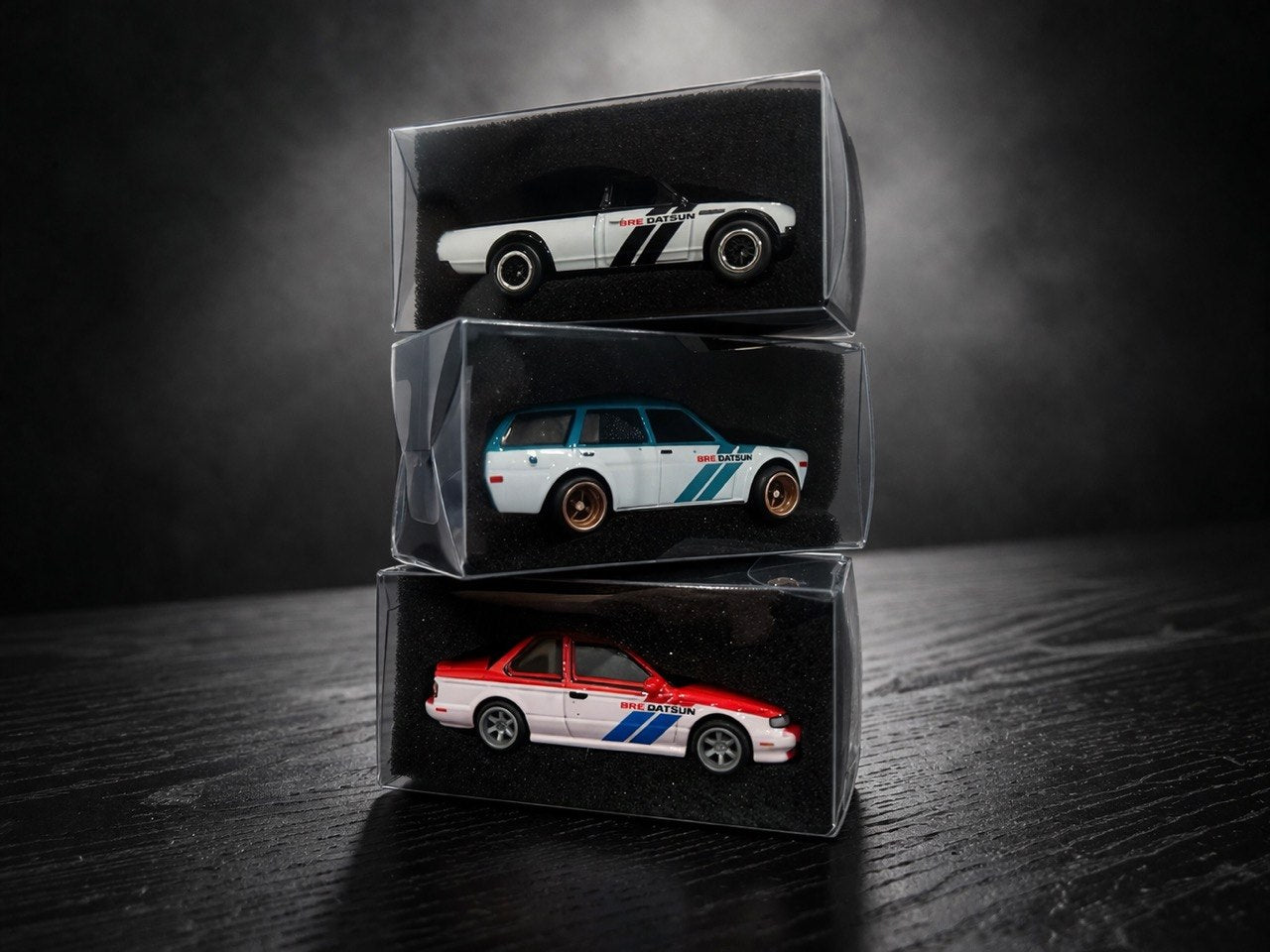Hot wheels open car square case with foam
