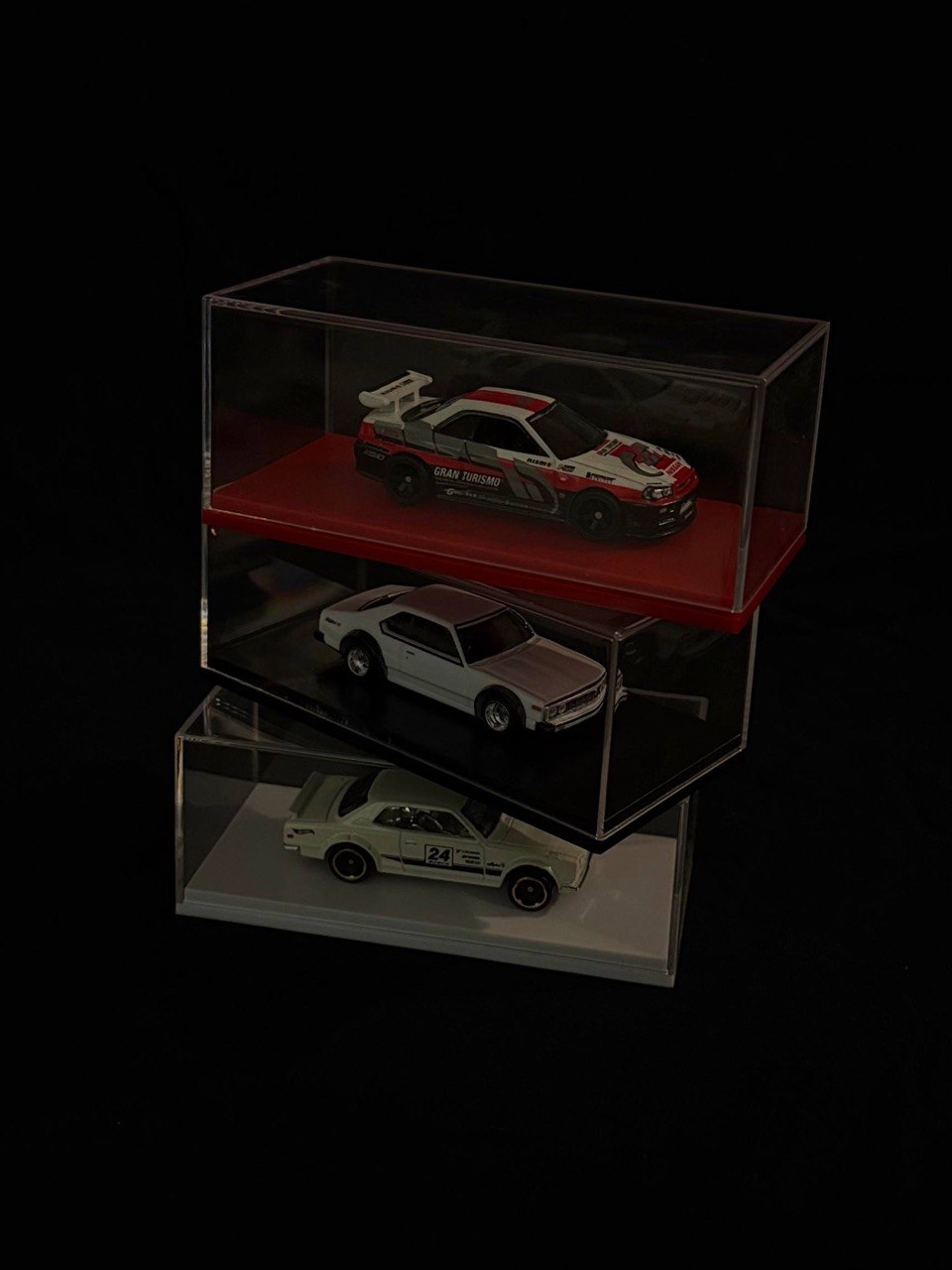 Magic Shield Clear Acrylic Display Case for 1:64 Diecast Cars – Premium Plastic Dust Cover Display Box
