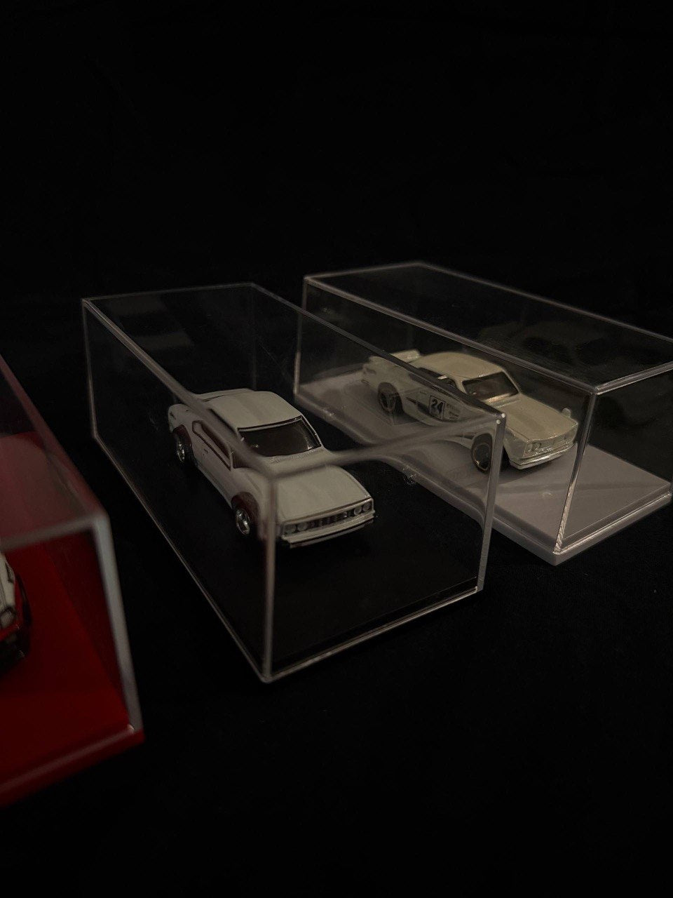 Magic Shield Clear Acrylic Display Case for 1:64 Diecast Cars – Premium Plastic Dust Cover Display Box