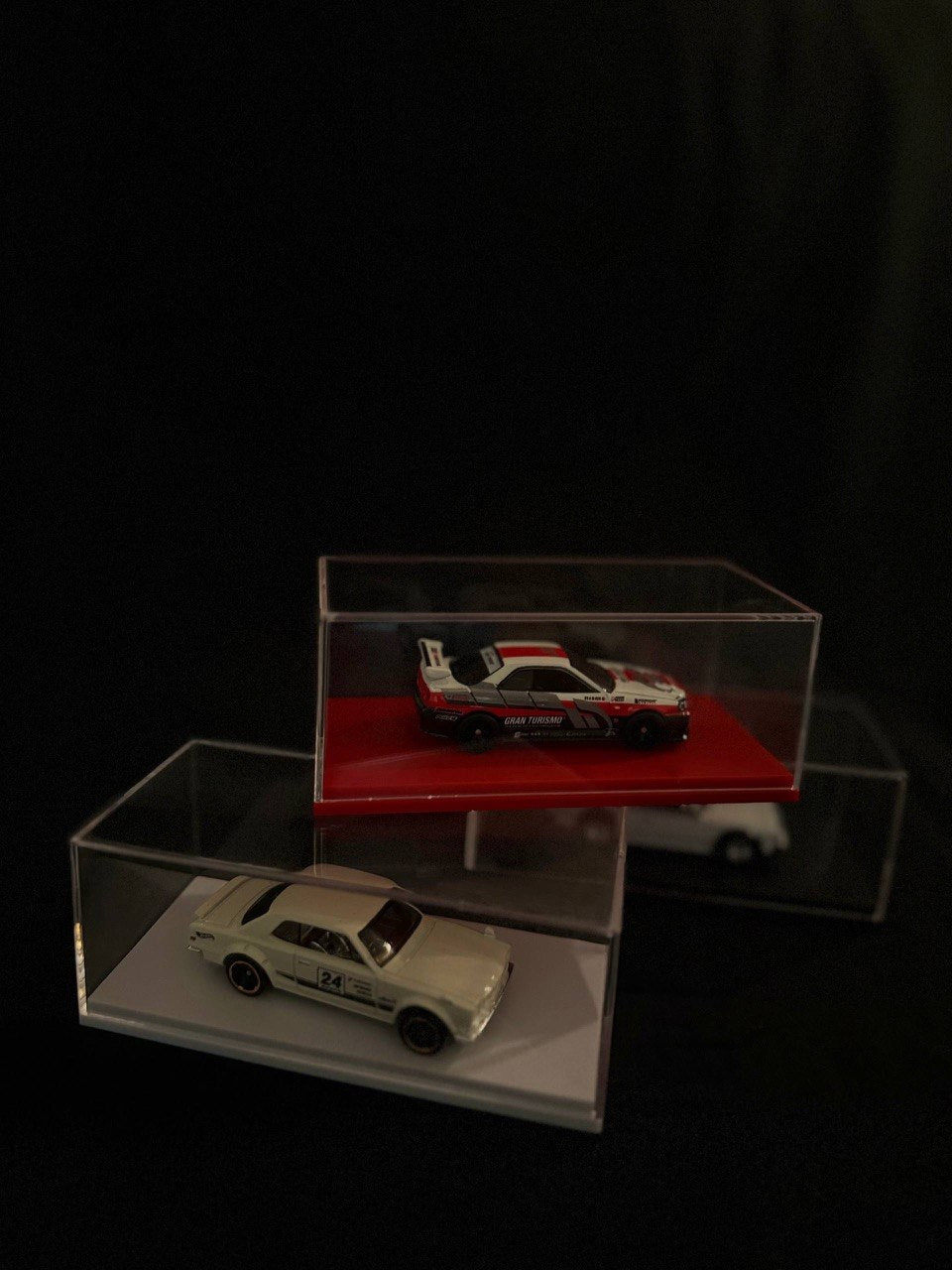 Magic Shield Clear Acrylic Display Case for 1:64 Diecast Cars – Premium Plastic Dust Cover Display Box