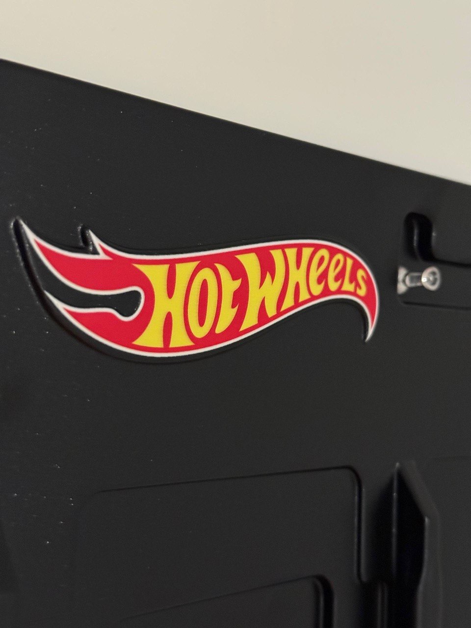 Magic Shield Wall Display Holder for 10 Hot Wheels Premium Cars – Plastic Wall Mount Display Rack with Mounting Hardware