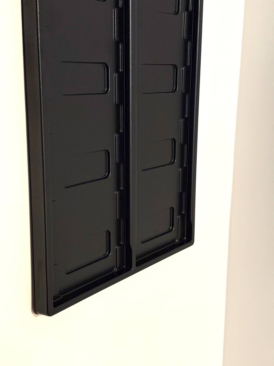 Magic Shield Wall Display Holder for 10 Hot Wheels Premium Cars – Plastic Wall Mount Display Rack with Mounting Hardware
