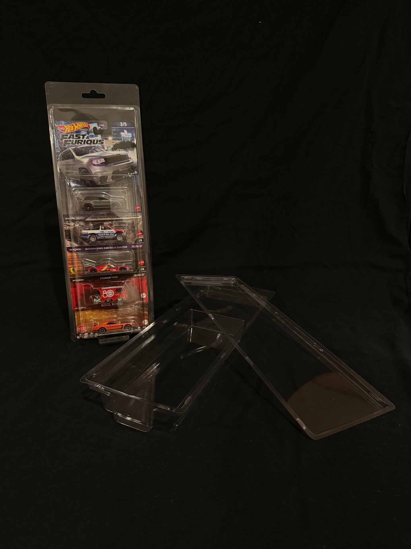 Hot Wheels Premium 5-Car Protector Case (Single Unit)