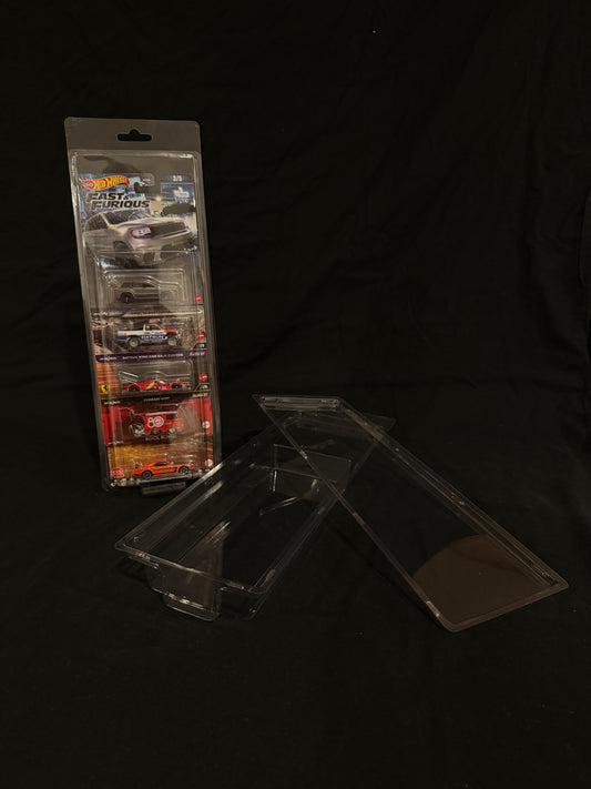 20 Protector Display Cases for Premium Diecast Blister Packs – 5 Pack (20 pc) | 5mm Thick Acid-Free Case | Magic Shield