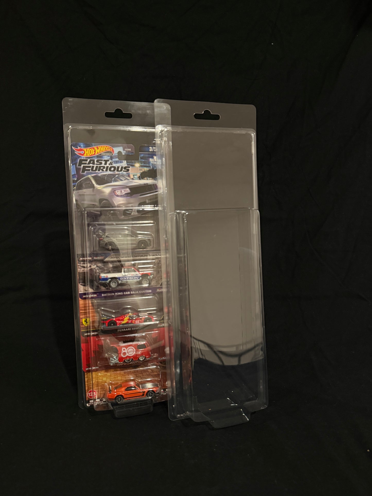 Hot Wheels Premium 5-Car Protector Case (Single Unit)