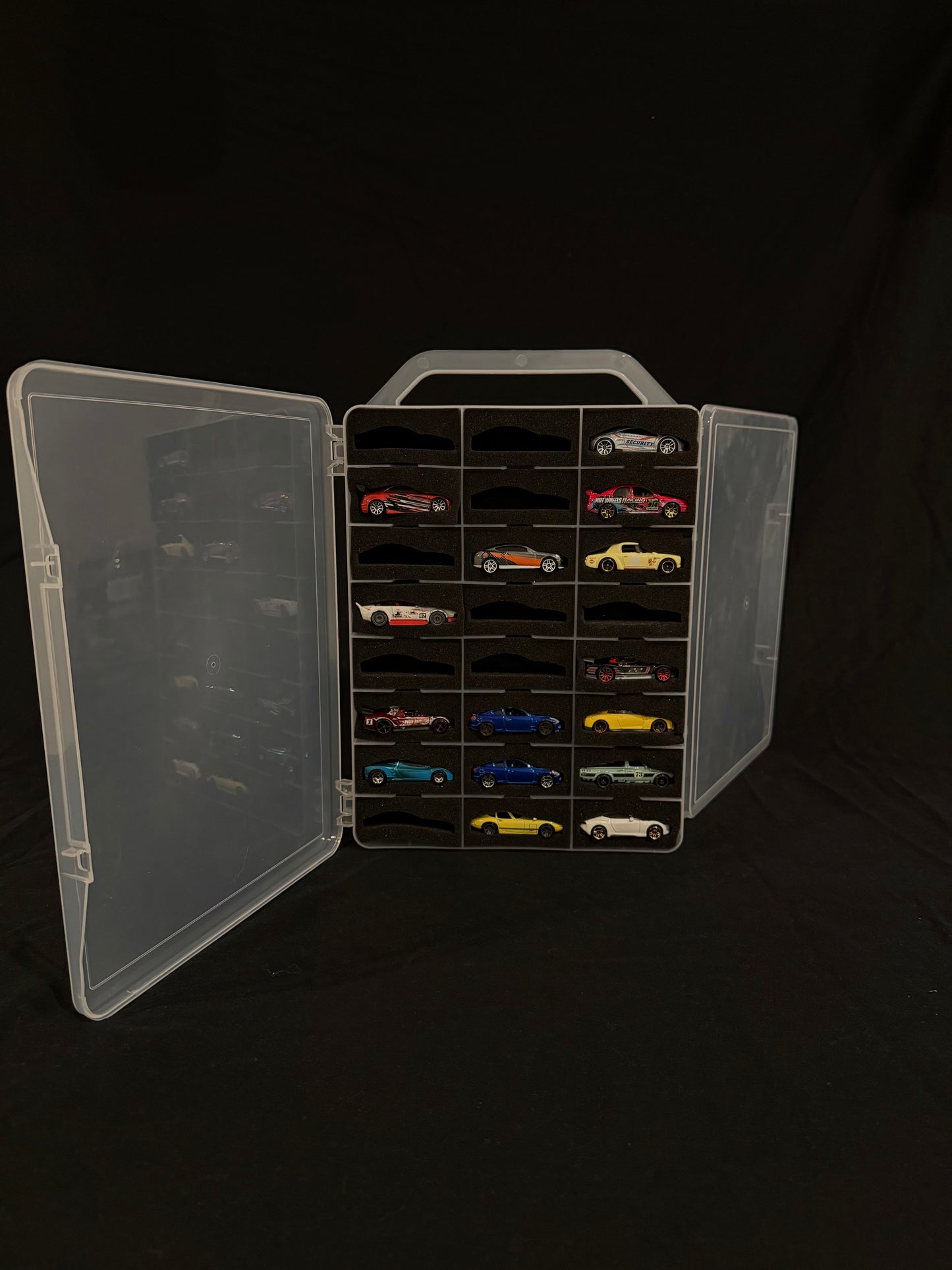 Hot Wheels 48-Car Open Case with Foam Insert