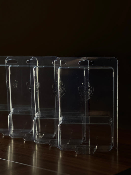 100 pack Hot Wheels / Matchbox 1:64 Mainline Protector Case – Clear Rigid Blister Cover (100 pieces)